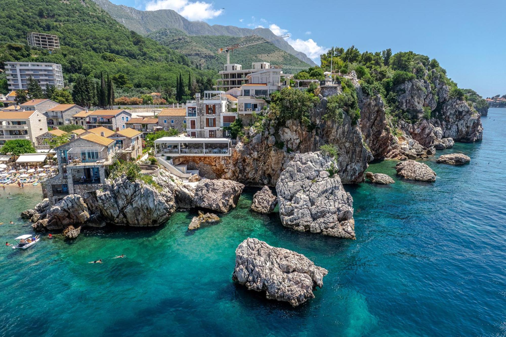 Blanche Cliff Apartments Sveti Stefan Εξωτερικό φωτογραφία